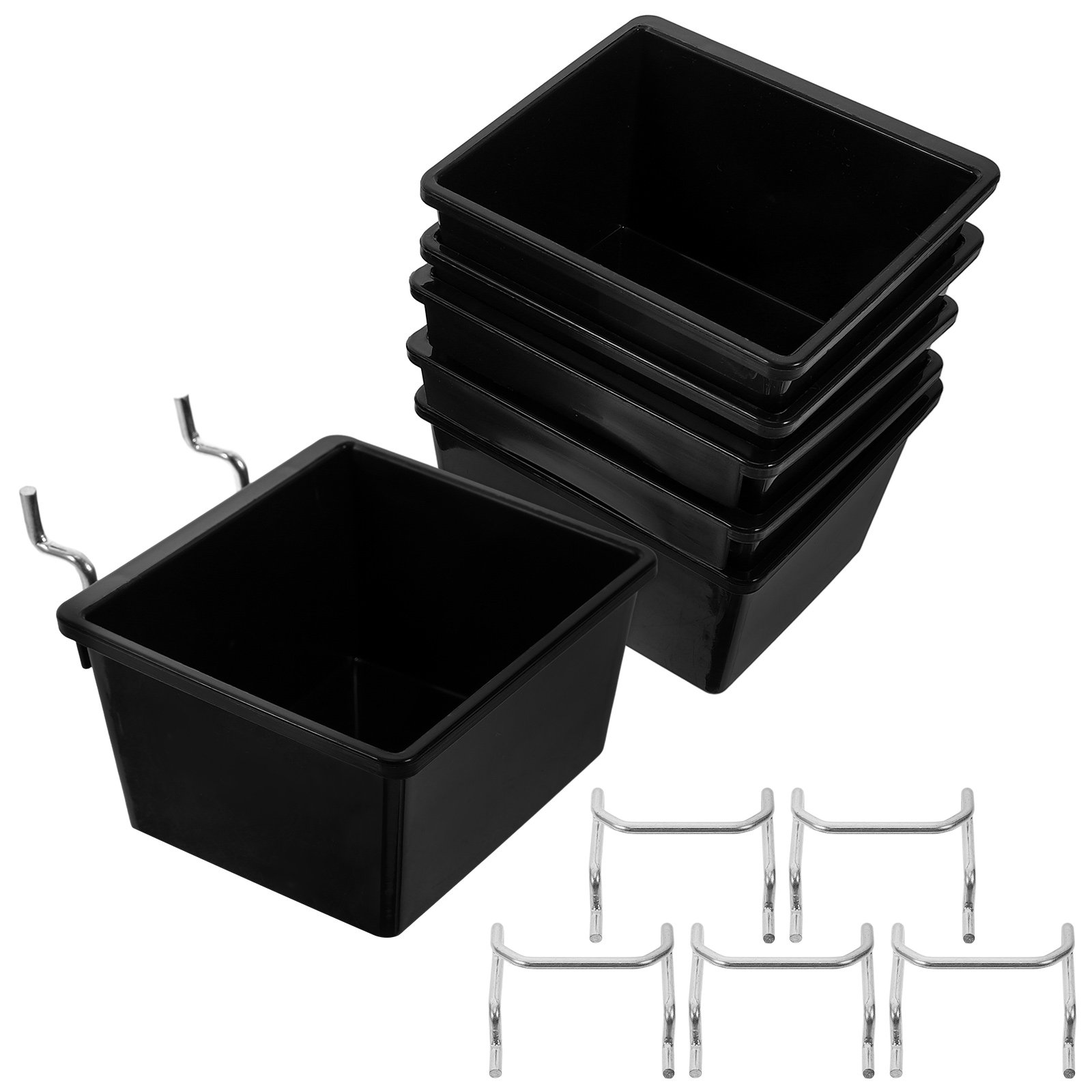 Home Improvement Binford Tools - 6 مجموعات من صناديق التخزين البلاستيكية