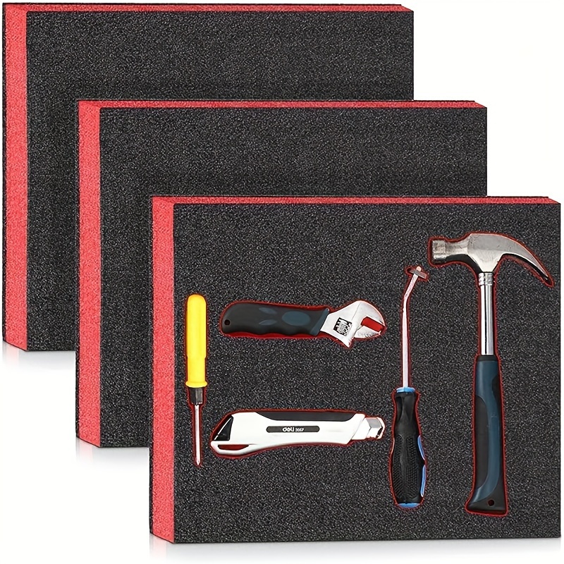 Home Improvement Binford Tools - حشوات فوم لتنظيم صندوق الأدوات، بطانات