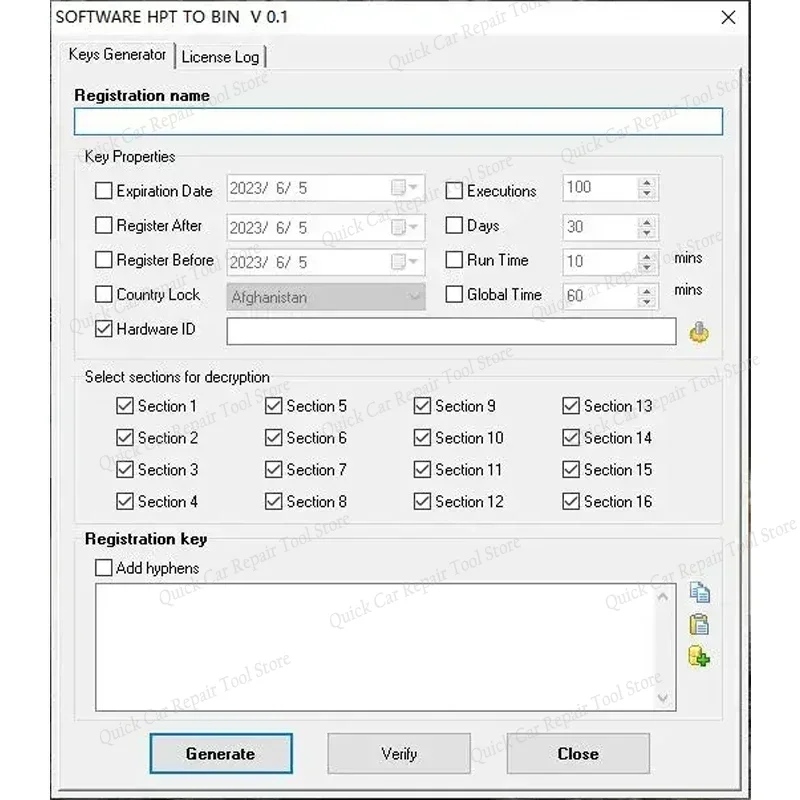 محول hpt to bin مع Keygen غير  - مراجعة Home Improvement Binford Tools وسعره