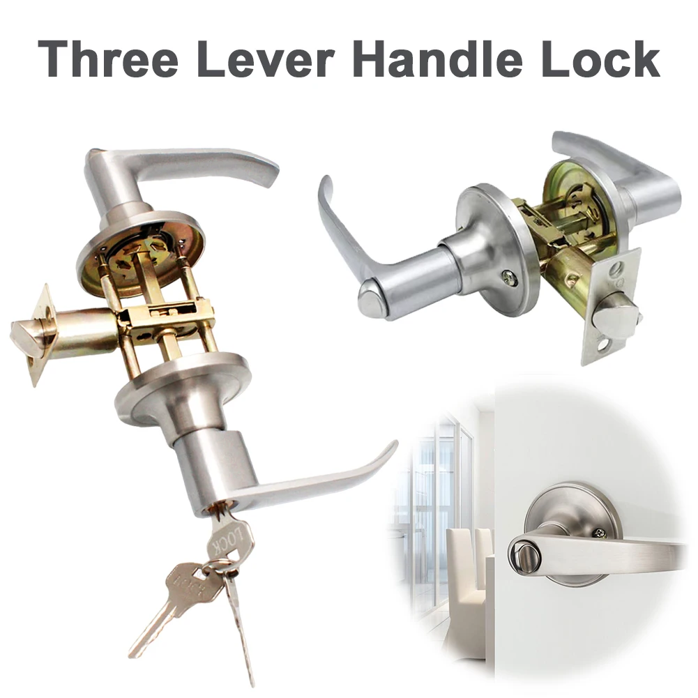 قفل رافعة الباب من الفولاذ الم - مراجعة Door Knob Replacement وسعره