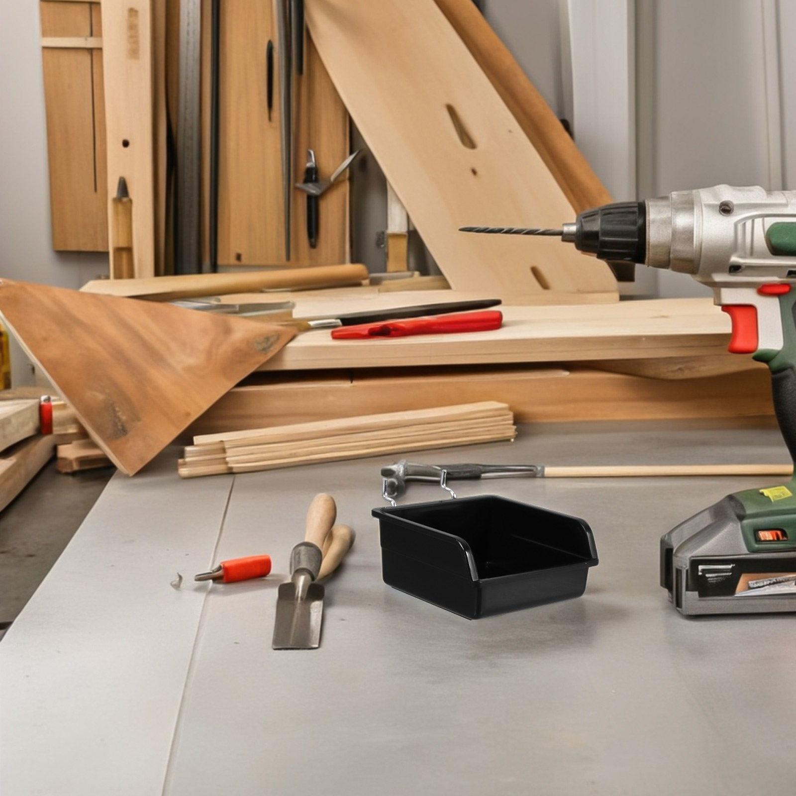 3 قطع من صناديق التخزين البلاس - مراجعة Home Improvement Binford Tools وسعره