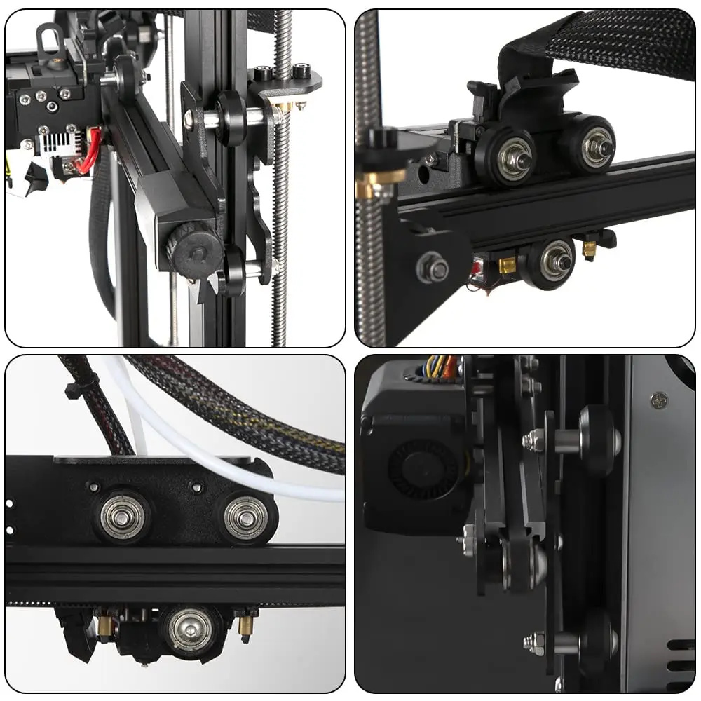 عجلة بلاستيكية من مادة POM لطا - مراجعة Creality Printer Ender 3 وسعره