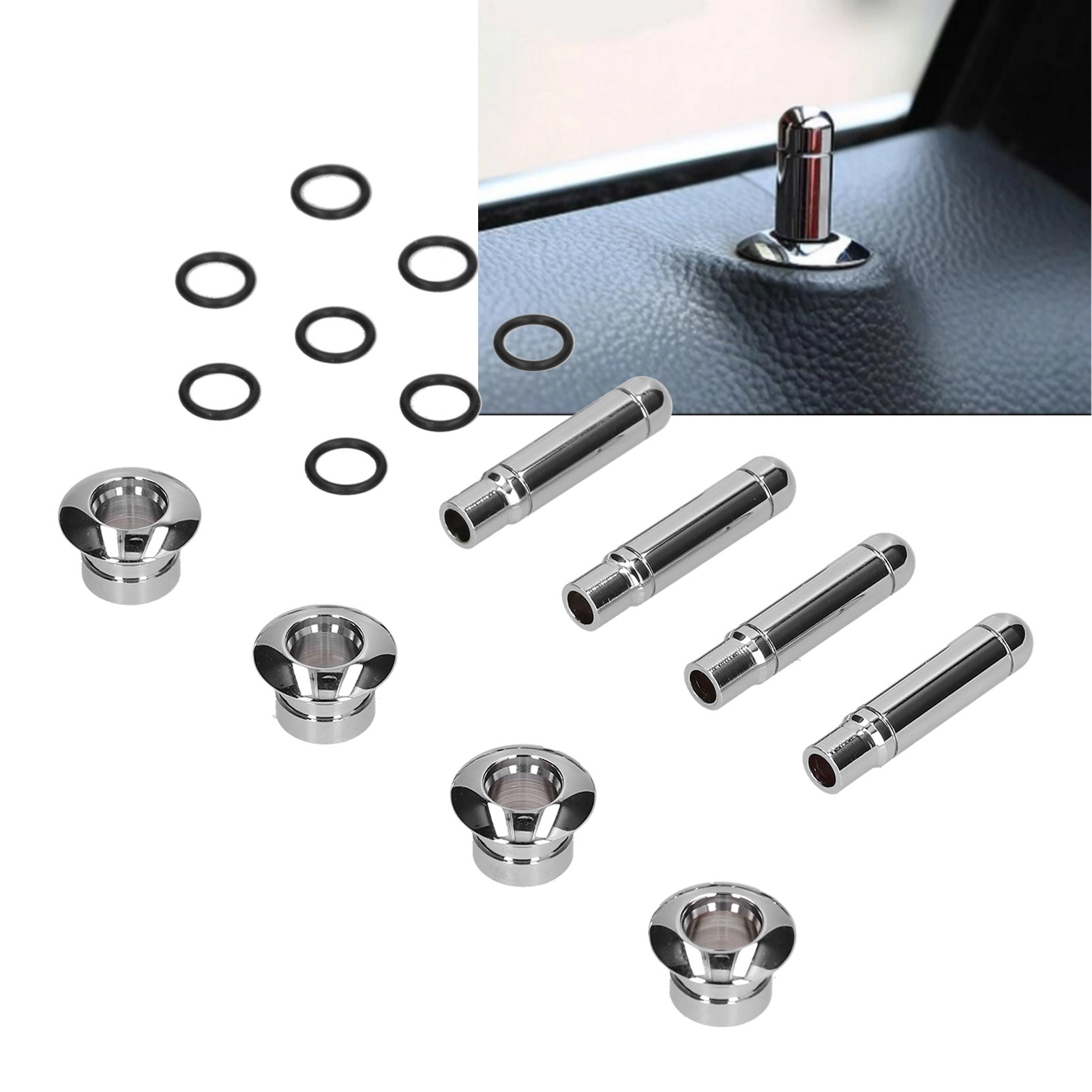 مقبض قفل باب السيارة مع غطاء م - مراجعة Door Knob Replacement وسعره