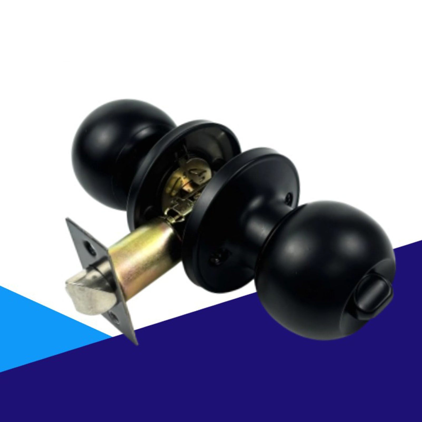 قفل الحمام بمقبض دائري لباب سم - مراجعة Door Knob Replacement وسعره