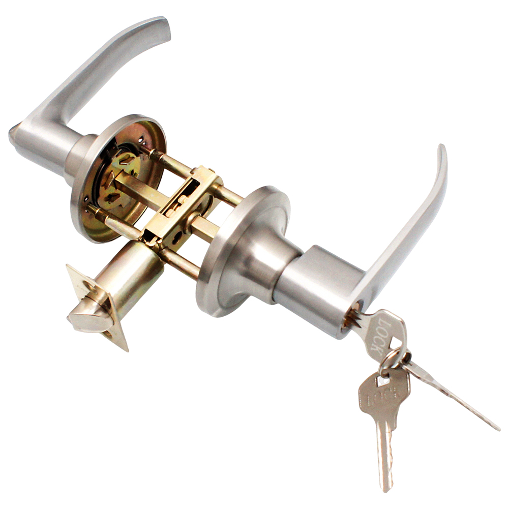مقابض أبواب المدخل مع 3 مفاتيح - مراجعة Door Knob Replacement وسعره